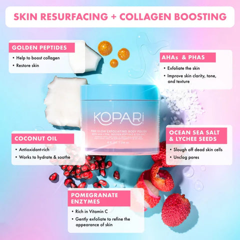 Kopari - Pink Glow Exfoliating Body Polish