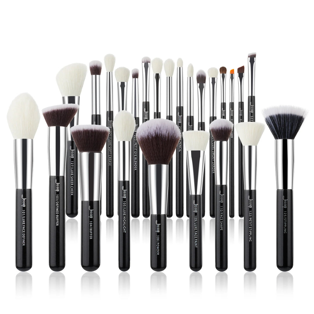 Jessup - Individual Complete 25Pcs Makeup Brush Set T175 – Mhalaty