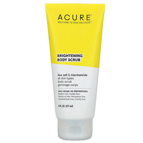 Acure - Brightening Body Scrub - 177ml - Mhalaty