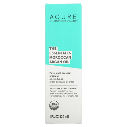 Acure - The Essentials Moroccan Argan Oil - 30ml - Mhalaty