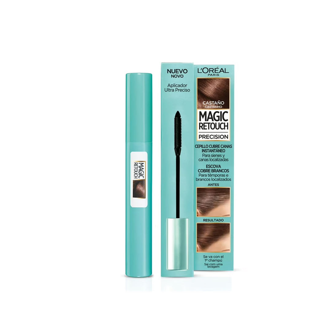 L'Oréal - Magic Retouch Precision Concealer Brush - Brown
