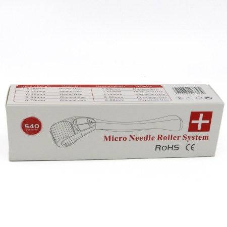 Derma Roller - 0.25mm | 540 Titanium Micro Needles - Mhalaty