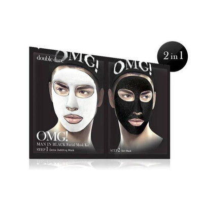 Double Dare Omg! - Man In Black Facial Mask Kit - Mhalaty