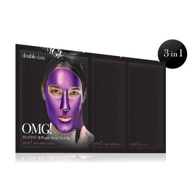 Double Dare Omg! - Platinum Purple Facial Mask Kit - Mhalaty