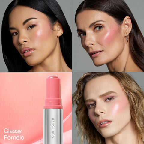 Haus Labs - Color Fuse Glassy Blush Balm - Glassy Pomelo