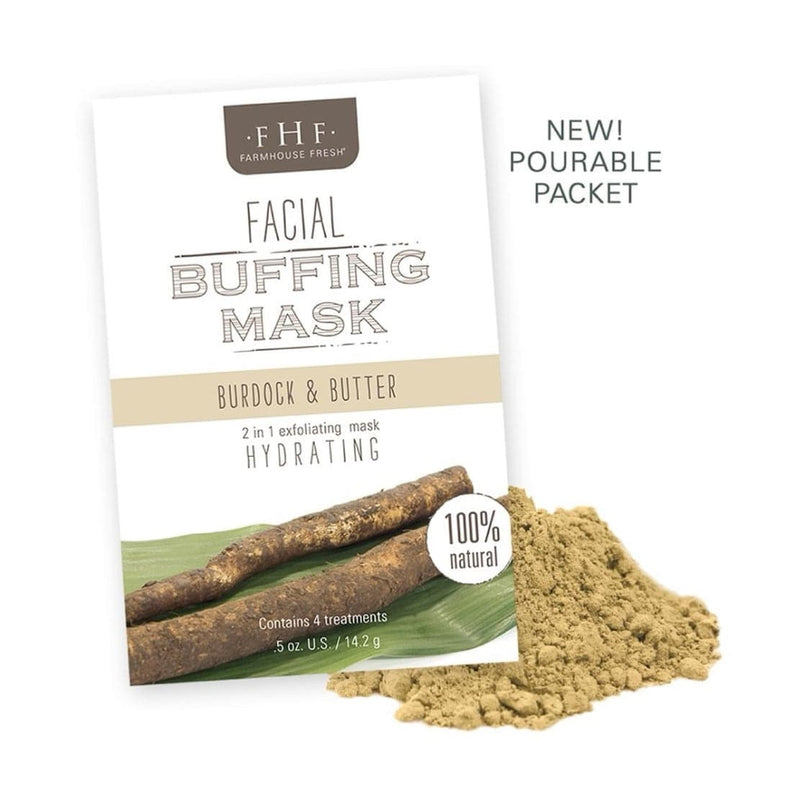 Farmhouse Fresh - Facial Buffing Mask - Burdock & Butter - Mhalaty