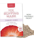 Farmhouse Fresh - Facial Buffing Mask - Strawberry Lavender - Mhalaty