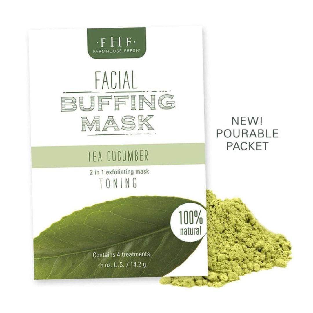 Farmhouse Fresh - Facial Buffing Mask - Tea Cucumber - Mhalaty