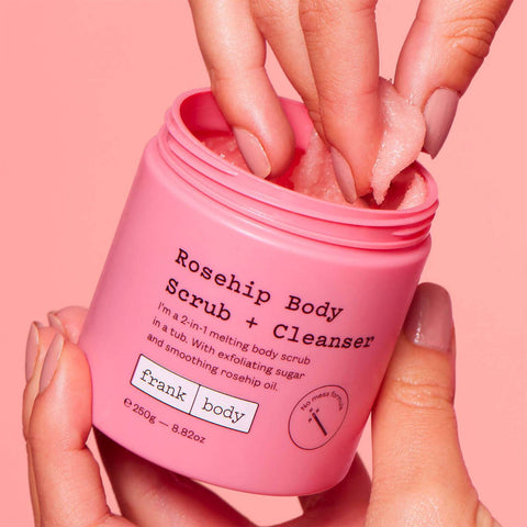 Frank Body - Rosehip Body Scrub And Cleanser - Mhalaty