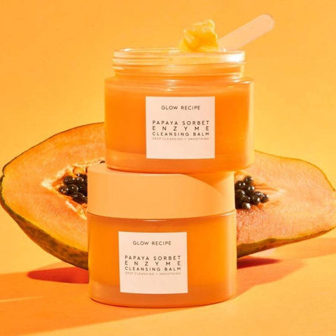 Glow Recipe - Papaya Sorbet Enzyme Cleansing Balm - 100ml - Mhalaty