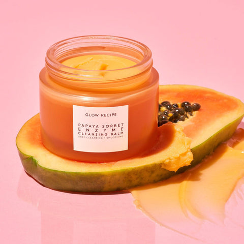 Glow Recipe - Papaya Sorbet Enzyme Cleansing Balm - 100ml - Mhalaty