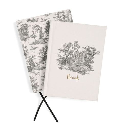 Harrods - Toile Print Notebooks