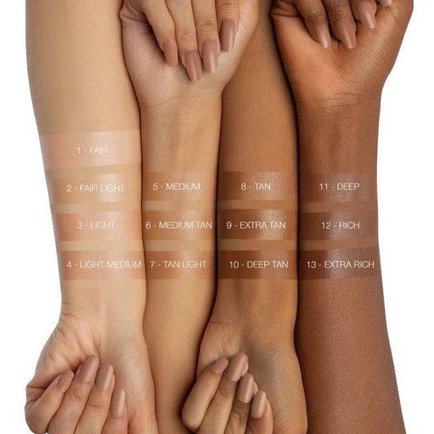 Huda Beauty - GloWish Multidew Skin Tint - 08 Tan - Mhalaty