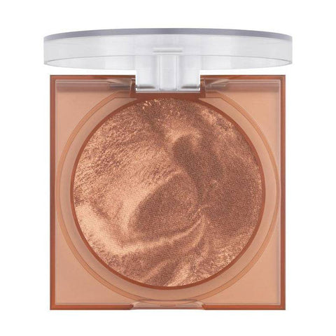 Huda Beauty - GloWish Soft Radiance Bronzing Powder - 03 Tan Light - Mhalaty