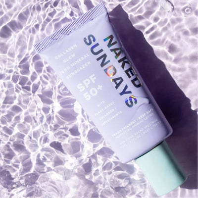 Naked Sundays - Spf50+ Collagen Glow 100% Mineral Priming Perfecting Lotion - 50ml