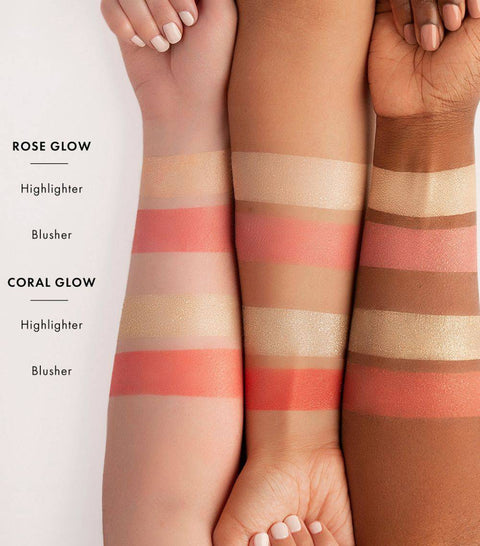 Iconic London - Silk Glow Duo - Coral Glow - Mhalaty