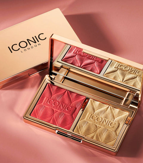 Iconic London - Silk Glow Duo - Coral Glow - Mhalaty