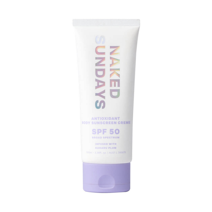 Naked Sundays - Spf50 Antioxidant Body Sunscreen Cream - 100ml