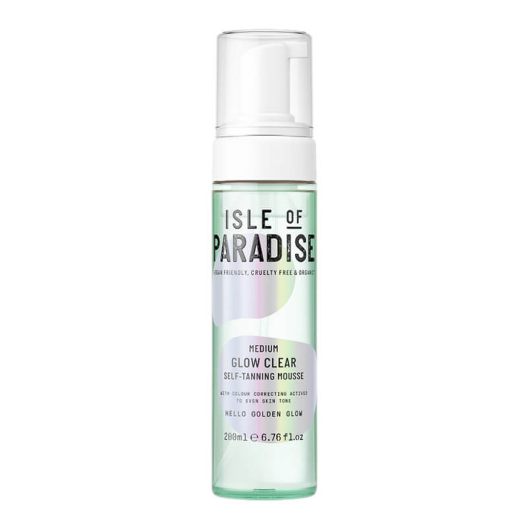Isle of Paradise - Glow Clear Self Tanning Mousse Medium - 200ml
