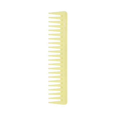 Janeke - Supercombs Gel Application Combs - Pastel Yellow - Mhalaty