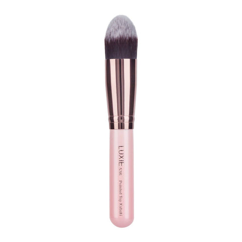 Luxie - Rose Gold Pointed Top Kabuki Face Brush 536 - Mhalaty