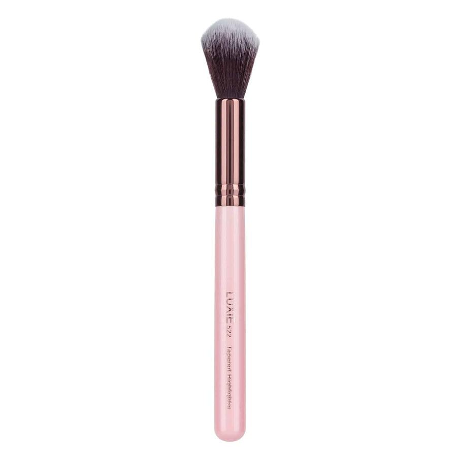 Luxie - Rose Gold Tapered Highlighting Face Brush 522 - Mhalaty