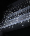 10Mx3M 900 Cool White Led String Curtain Light - Mhalaty