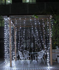 6Mx3M 600 Cool White Led String Curtain Light - Mhalaty