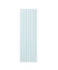 Baby Blue Chevron Paper Straws - Mhalaty