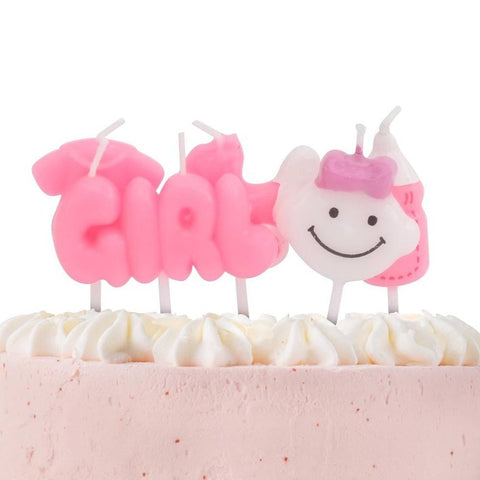 Baby Girl Candles Baby Girl Candles
