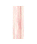 Baby Pink Chevron Paper Straws - Mhalaty