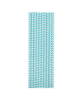 Blue Chevron Paper Straws - Mhalaty