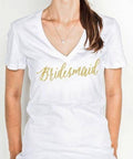 Bridal Party T-Shirt - Bridesmaid - Mhalaty