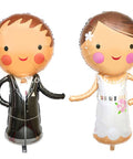 Bride & Groom Foil Balloon - Mhalaty