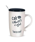 Cat Always Right Mug - Mhalaty