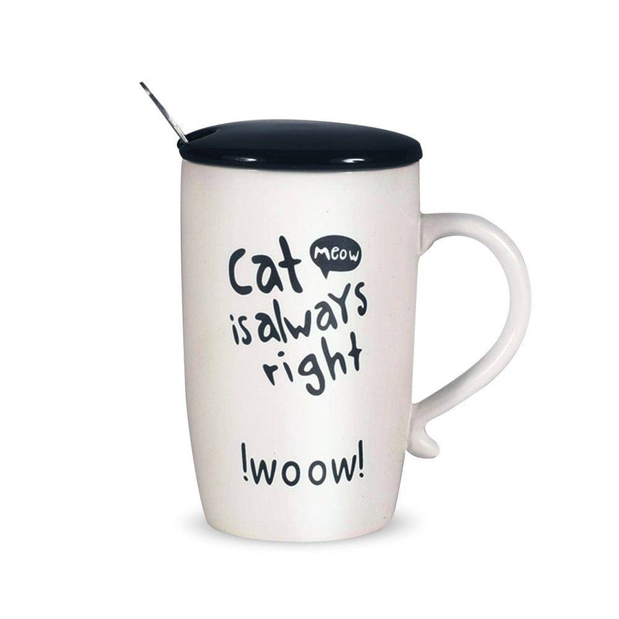 Cat Always Right Mug - Mhalaty