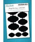 Chalk Labels - Variety Fancy Oval - Chalkboard Labels - Mhalaty