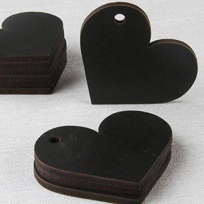 Chalkboard Shape Tags ( Heart ) - Mhalaty