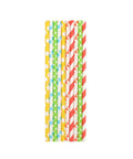 Circus, Big Top Paper Straws ( 50 Pack ) - Mhalaty