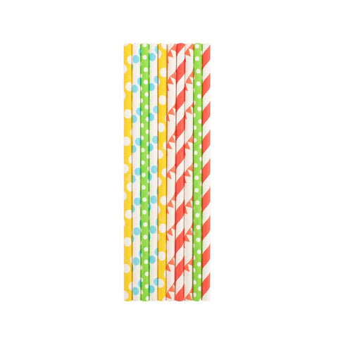 Circus, Big Top Paper Straws ( 50 Pack ) Circus, Big Top Paper Straws ( 50 Pack )