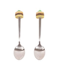 Dessert Spoons - Pack Of 2 - ( Bun Cake ) - Mhalaty