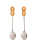 Dessert Spoons - Pack Of 2 - ( Sweet Buns ) - Mhalaty