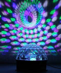 Disco Crystal Ball Projector With Speaker - Rechargable - Mhalaty