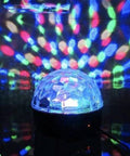 Disco Crystal Ball Projector With Speaker - With Power - Mhalaty