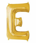 E Letter Gold Giant Foil Balloon 40 Inch - Mhalaty