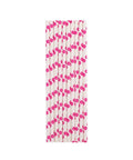 Fuschia Polka Dots Paper Straws - Mhalaty