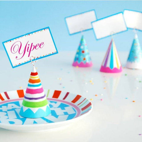 Glitter Placecard Holders, Set Of 8 Glitter Placecard Holders, Set Of 8