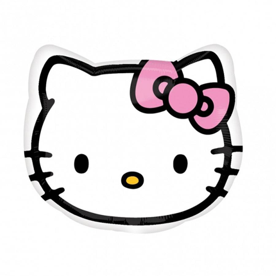 Hello Kitty Face Foil Balloon - Mhalaty