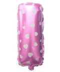 I Letter Pink Hearts Balloon - 16 Inch - Mhalaty