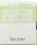 Kate Aspen New Baby On The Block Sticky Notes ( Pack Of 12 ) - Mhalaty